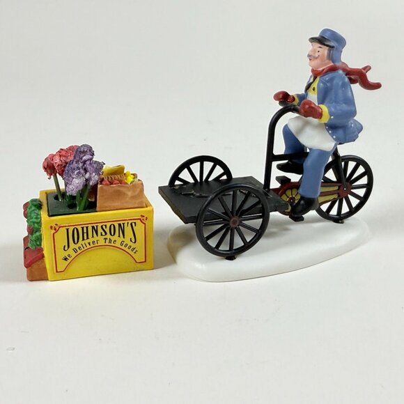 Dept 56 Johnson’s Grocery Holiday Deliveries 58897 Heritage Village - Picture 10 of 11
